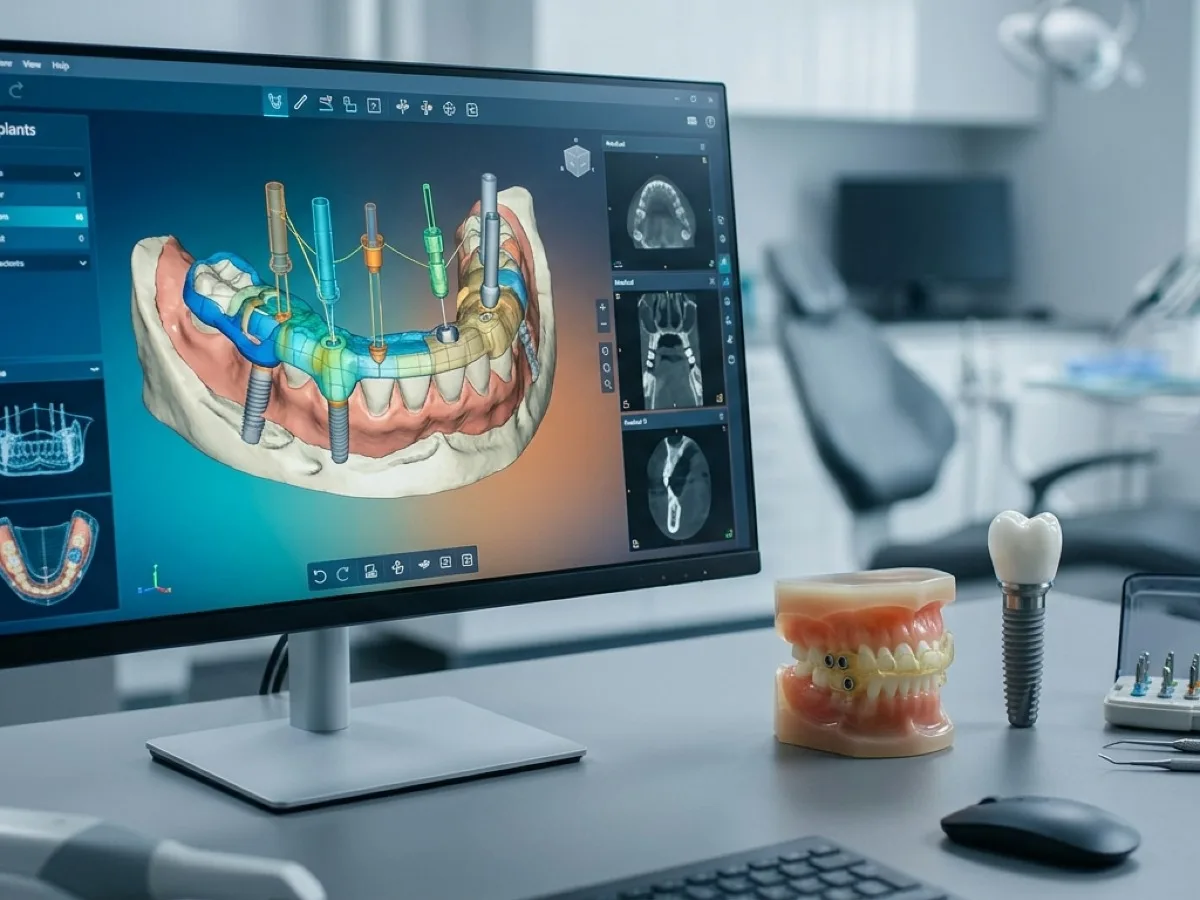 Tratamiento de Implantes Dentales Guiados en Aura Dental Studio